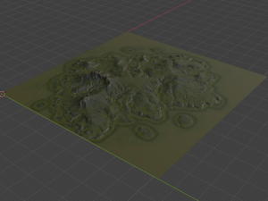 Island Terrain 5 3D मॉडल