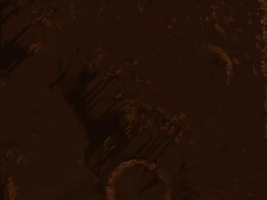 Mars Terrain 3D Model