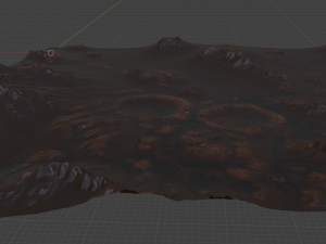 Mars Terrain 2 3D Model
