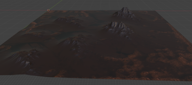 Mars Terrain 3 3Dモデル .c4d .max .obj .3ds .fbx .stl .blend 