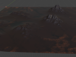 Mars Terrain 3 Modèle 3D