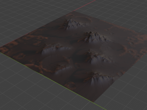 Mars Terrain 3 3Dモデル