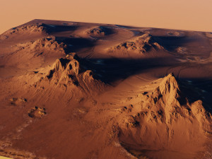 Mars Terrain 3 3Dモデル