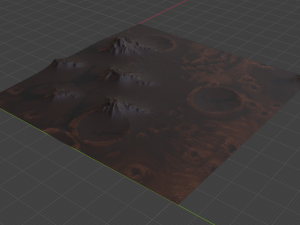 Mars Terrain 4 3Dモデル