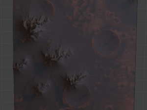 Mars Terrain 4 3Dモデル