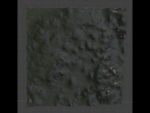 Terraced Terrain 3D 모델