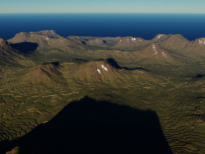 Terraced Terrain 2 Modèle 3D
