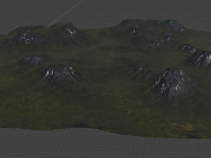 Terraced Terrain 2 Model 3D