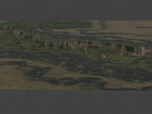Valley Terrain Modelo 3D
