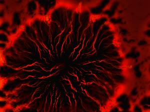 Volcano Terrain 3 3D Model