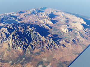 Realistic Terrain 53 Modèle 3D