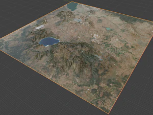 Terreno Realista 53 Modelo 3D