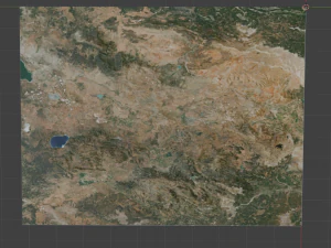 Realistic Terrain 54 3D Model