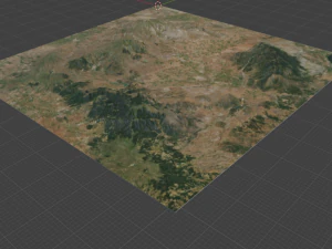 Realistic Terrain 56 3D Model