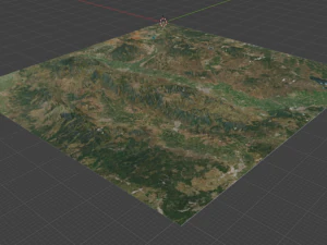 Realistic Terrain 57 3D Model