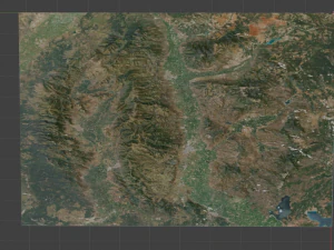 Realistic Terrain 57 3D Model