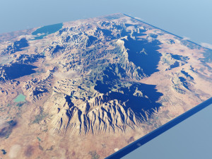Realistic Terrain 58 3D 모델