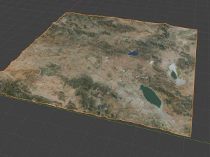 Realistic Terrain 59 3D Model