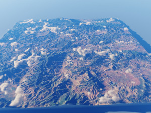 Realistic Terrain 60 Modèle 3D