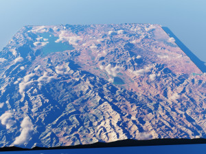 Realistic Terrain 61 Modèle 3D