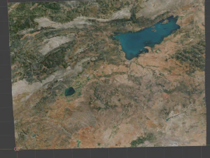 Realistic Terrain 61 3D Model