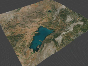 Realistic Terrain 61 3D Model