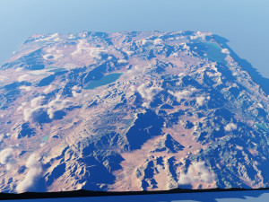 Realistic Terrain 62 Modèle 3D