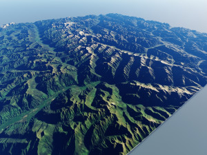 Alps Mountain 25 Modèle 3D