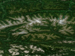 Alps Mountain 25 3D Модель