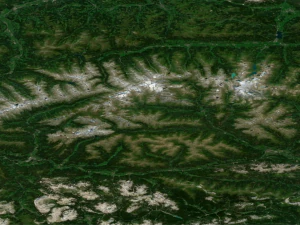 Alps Mountain 25 3D Model