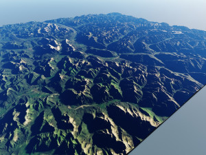 Alps Mountain 26 Modèle 3D