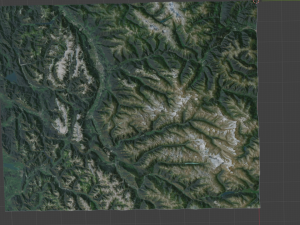 Alps Mountain 26 3D Model