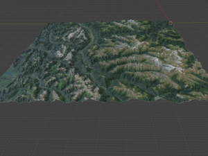 Alps Mountain 26 3D Model