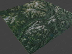 Alps Mountain 26 3D Model