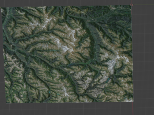 Alps Mountain 27 Model 3D