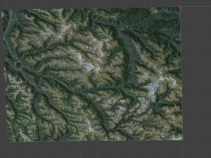 Alps Mountain 27 3D Model