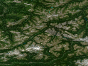 Alps Mountain 28 3D Model