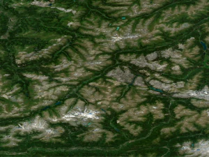 Alps Mountain 28 3D Model