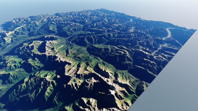 Alps Mountain 29 Modelo 3D .c4d .max .obj .3ds .fbx .stl .blend 