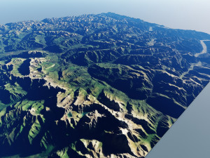 Alps Mountain 29 Modèle 3D