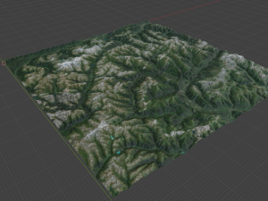 Alps Mountain 29 Modelo 3D