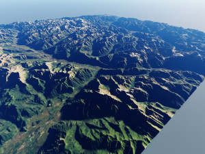 Alps Mountain 30 Modèle 3D