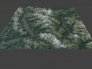 Alps Mountain 30 Model 3D