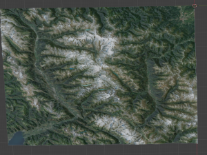 Alps Mountain 30 Model 3D