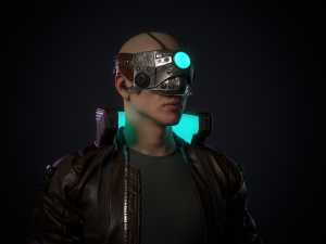 MANCyberPunk 3D Модель
