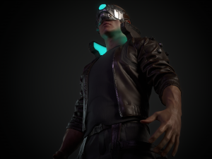 MANCyberPunk Modelo 3D