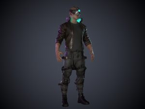 MANCyberPunk Modelo 3D
