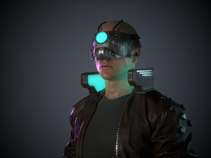 MANCyberPunk Modelo 3D