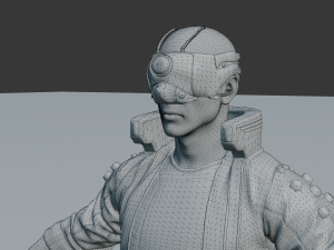 MANCyberPunk Modelo 3D