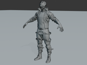 MANCyberPunk Modelo 3D